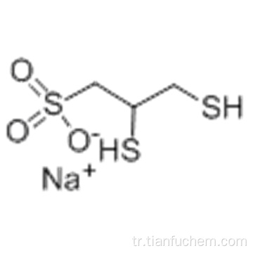 1-Propanesülfonik asit, 2,3-dimercapto-, sodyum tuzu (1: 1) CAS 4076-02-2